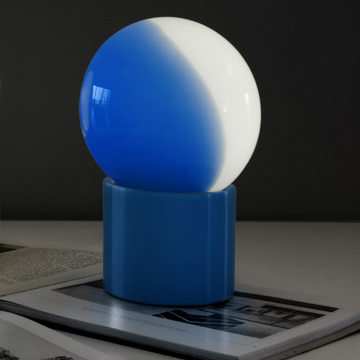 PULCE - Opal glass table lamp by Martinelli Luce - view 3